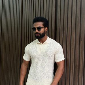 Camiseta Slim Manga Curta Gola Esporte 1